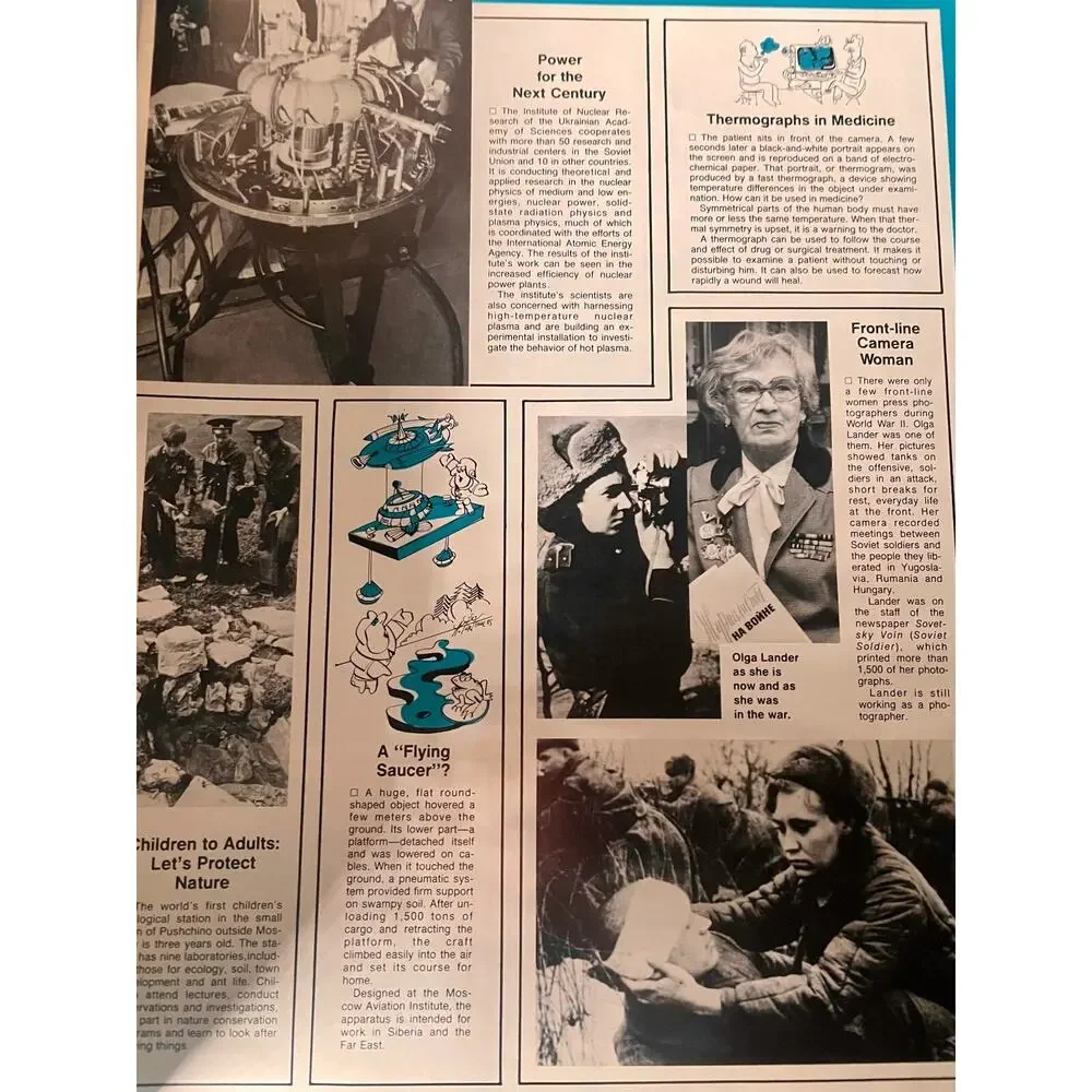 3 Vintage Soviet Life Magazines 1985-86 (Set of 3)